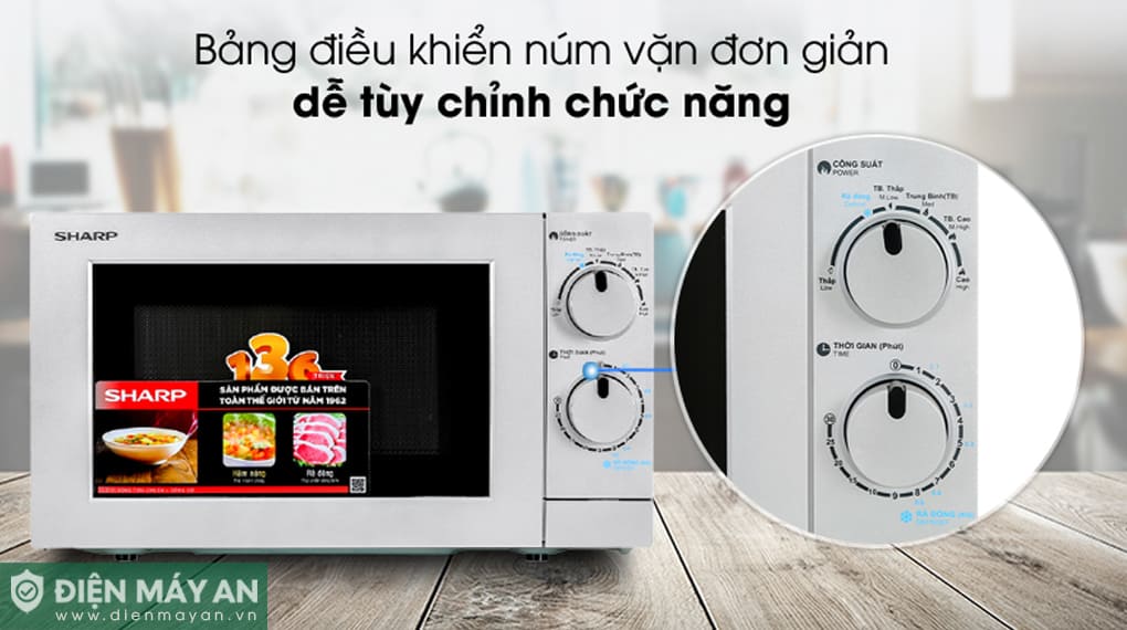 Lò vi sóng Sharp R-209VN-SK (R209)